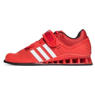adidas AdiPower červen&eacute; vzpěračsk&eacute; boty V24382