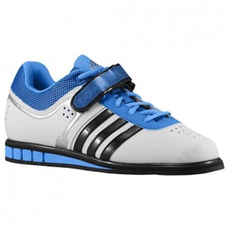 Adidas PowerLift 2  vzpěračky bílo-modré
