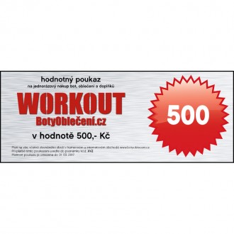 Pouk&aacute;zka 500 Kč