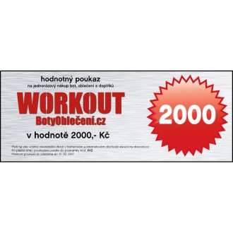 Pouk&aacute;zka 2000 Kč