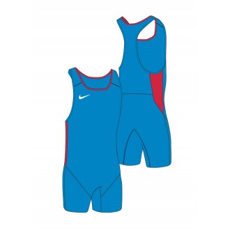 P&aacute;nsk&yacute; trikot Nike Weightlifting Singlet blue/scarlet