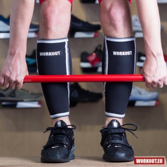 Chrániče / bandáže holení WORKOUT - černé 5/3 mm (pár)