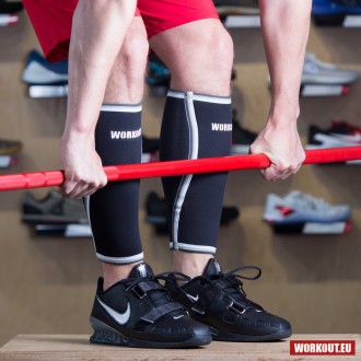 Chr&aacute;niče / band&aacute;že holen&iacute; WORKOUT - čern&eacute; 5/3 mm (p&aacute;r)