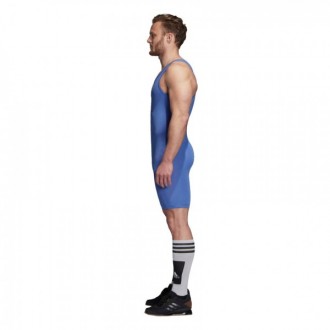 Vzpěračský / powerlifterský dres adidas blue 2019