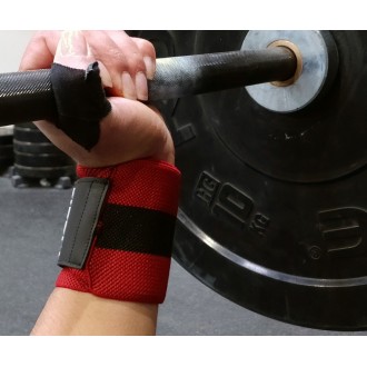Zpevňovač zápěstí Wrist Wraps Picsil - červený