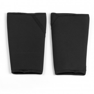 Bandáž kolene WORKOUT 7 mm powerlift - pár - dlouhé / černé