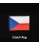 Nášivka české vlajky se suchým zipem 7 x 5 cm