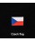 Nášivka české vlajky se suchým zipem 4 x 2.5 cm