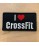 Nášivka I love Crossfit - 85 x 45 mm se suchým zipem