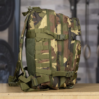 Fitness batoh WORKOUT - zelené camo