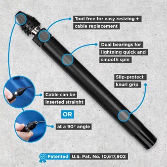 Elitní švihadlo ELITE SRS Bullet FIT Rope