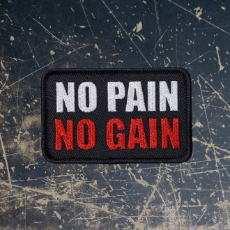 N&aacute;&scaron;ivka se such&yacute;m zipem No Pain No Gain