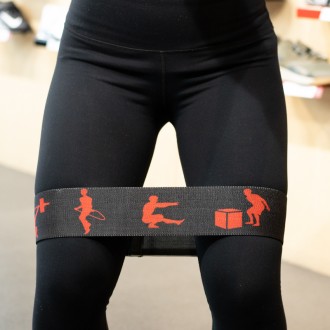 Textilní odporová guma - Workout design
