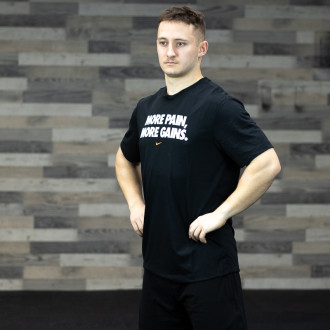 Pánské tričko Nike More Pain More Gain - Black