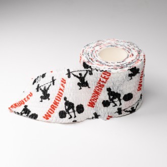 Thumb Hookgrip tape WORKOUT - d&eacute;lka 7 m (b&iacute;l&aacute;)