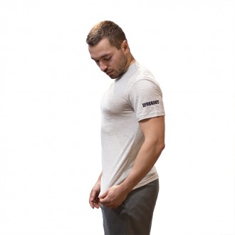 Tréninkové tričko WORKOUT - šedá