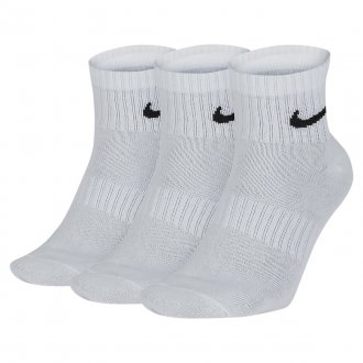 Ponožky Nike Everyday Lightweight Ankle - 3 p&aacute;ry b&iacute;l&aacute;