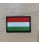 Nášivka maďarské vlajky se suchým zipem 7 x 5 cm