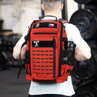 Fitness batoh WORKOUT - 30 l - červen&yacute;