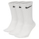 Tréninkové ponožky Nike Everyday Lightweight 3 páry bílé