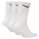 Tréninkové ponožky Nike Everyday Lightweight 3 páry bílé
