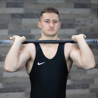 Pánský trikot Nike Weightlifting Singlet black