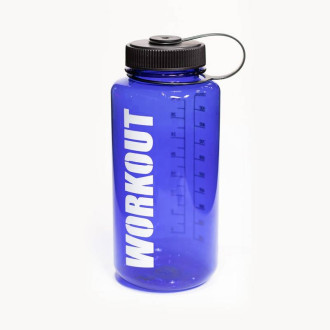 L&aacute;hev na pit&iacute; WORKOUT 1000 ml Tritan - tmavě modr&aacute;