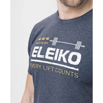 Pánské tričko Eleiko Sign B - Sky black