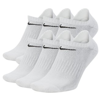 Ponožky Nike Everyday Cushioned - 6 p&aacute;rů - b&iacute;l&eacute;