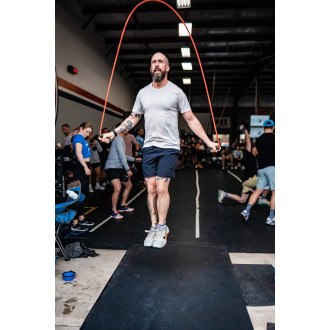 Silové švihadlo Muay Thai 2.0 - Heavy PVC RED - 274 cm