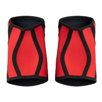 Bandáž kolene WORKOUT 5 mm - pár - červená