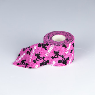 Thumb Hookgrip tape WORKOUT - d&eacute;lka 7 m (růžov&aacute;)