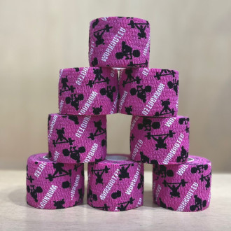 Set 8 ks Thumb Hookgrip tape WORKOUT - 7 m (růžov&aacute;)