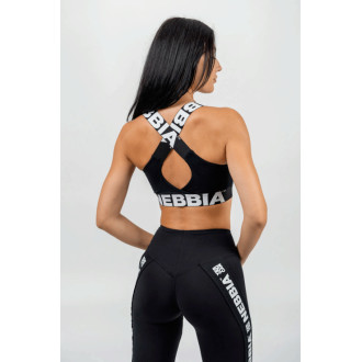 Sportovní podprsenka se střední oporou ICONIC 230 Nebbia černá