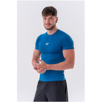 Funkčn&iacute; Slim-fit tričko Blue NEBBIA