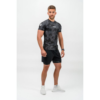 Kompresní Camouflage Nebbia tričko MAXIMUM 338 black