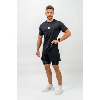 Kompresní Šortky Nebbia 2v1 s Kapsami na Mobil black