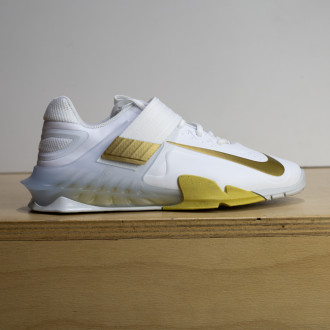 Vzpěračské boty Nike Savaleos - white gold