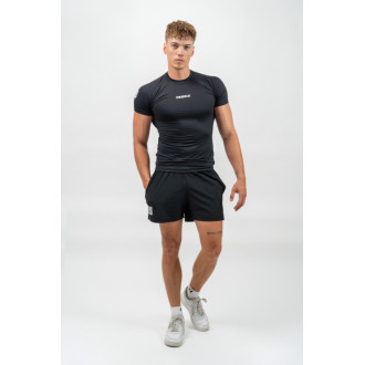 Pánské šortky Relaxed-fit Black - NEBBIA