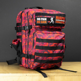 Fitness batoh WORKOUT Limitovan&aacute; edice červen&eacute; camo