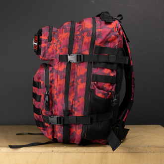 Fitness batoh WORKOUT Limitovaná edice červené camo