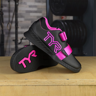 Vzpěračsk&eacute; boty TYR L-1 Lifter - black/pink