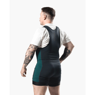 Unisex vzpěračský dres ELEIKO blue/black