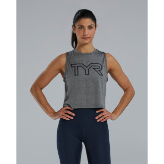 D&aacute;msk&yacute; crop top TYR ClimaDry - &scaron;ed&eacute;