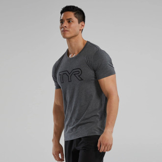 Pánské tričko TYR Ultrasoft Lightweight Tri Blend Tech Tee