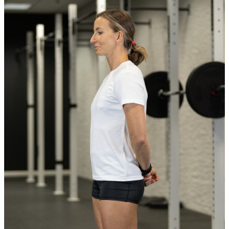 Dámské sportovní tričko WORKOUT - bílé