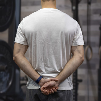 Pánské sportovní tričko WORKOUT - bílé