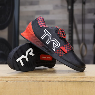 Vzpěračsk&eacute; boty TYR L-1 Lifter - Black Lumberjack