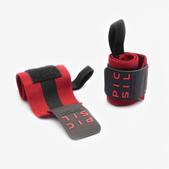 Zpevňovač z&aacute;pěst&iacute; Wrist Wraps Picsil 2.0 - červen&yacute;