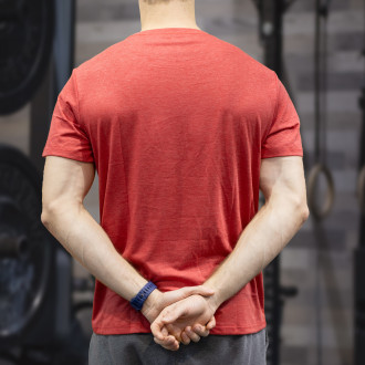 Pánské sportovní tričko WORKOUT - červené